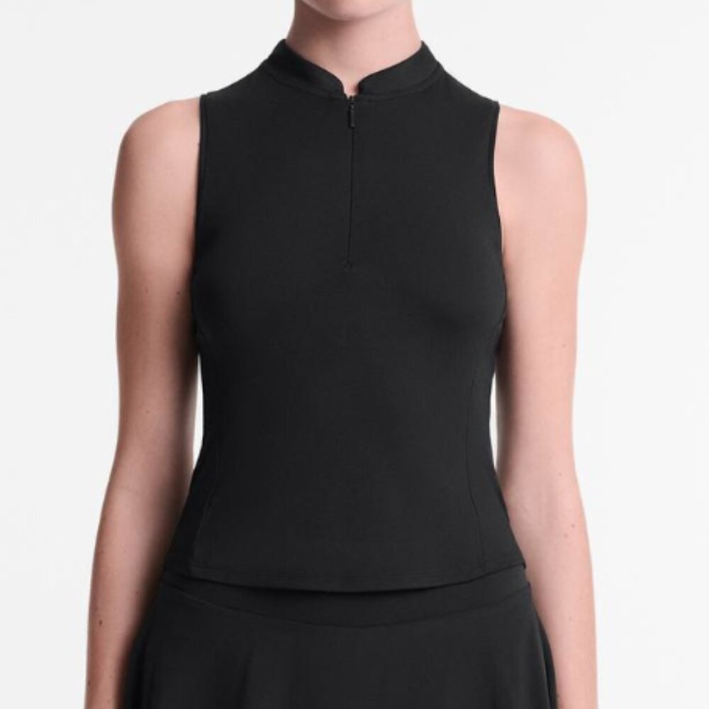 OYSHO | Sleeveless zip t-shirt